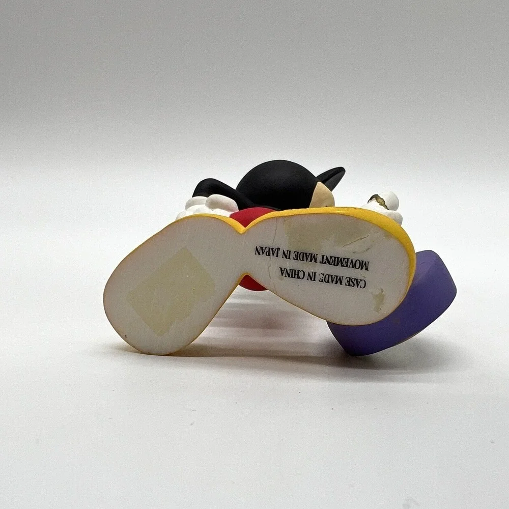 Disney Mickey Mouse Unlimited Verichron Timepiece Rare Clock Figure‎ Vintage HTF